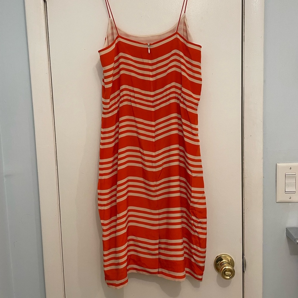 J. Crew JCrew silk striped dress size 4 - Picture 4 of 7